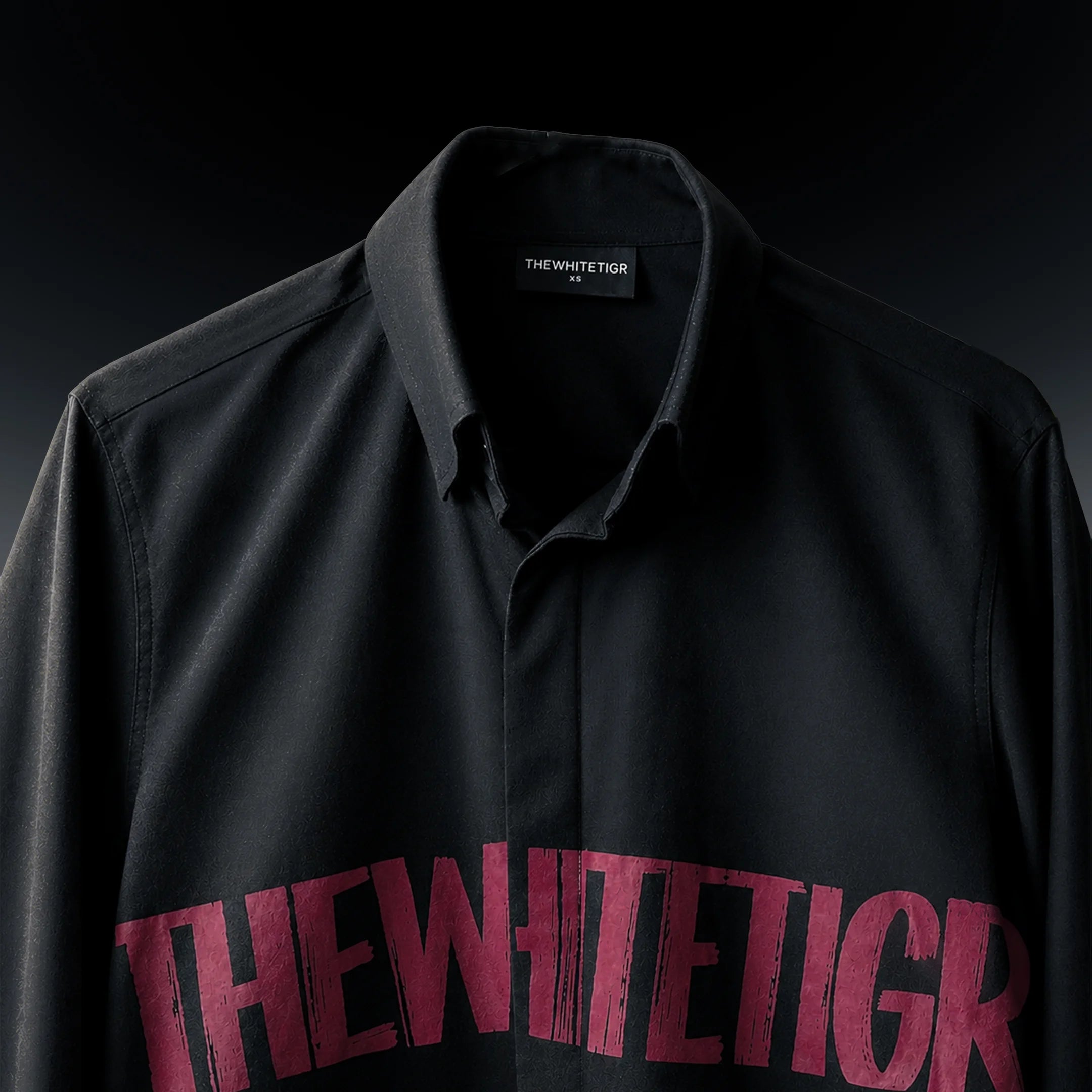 Black Regal Cotton Linen Shirt