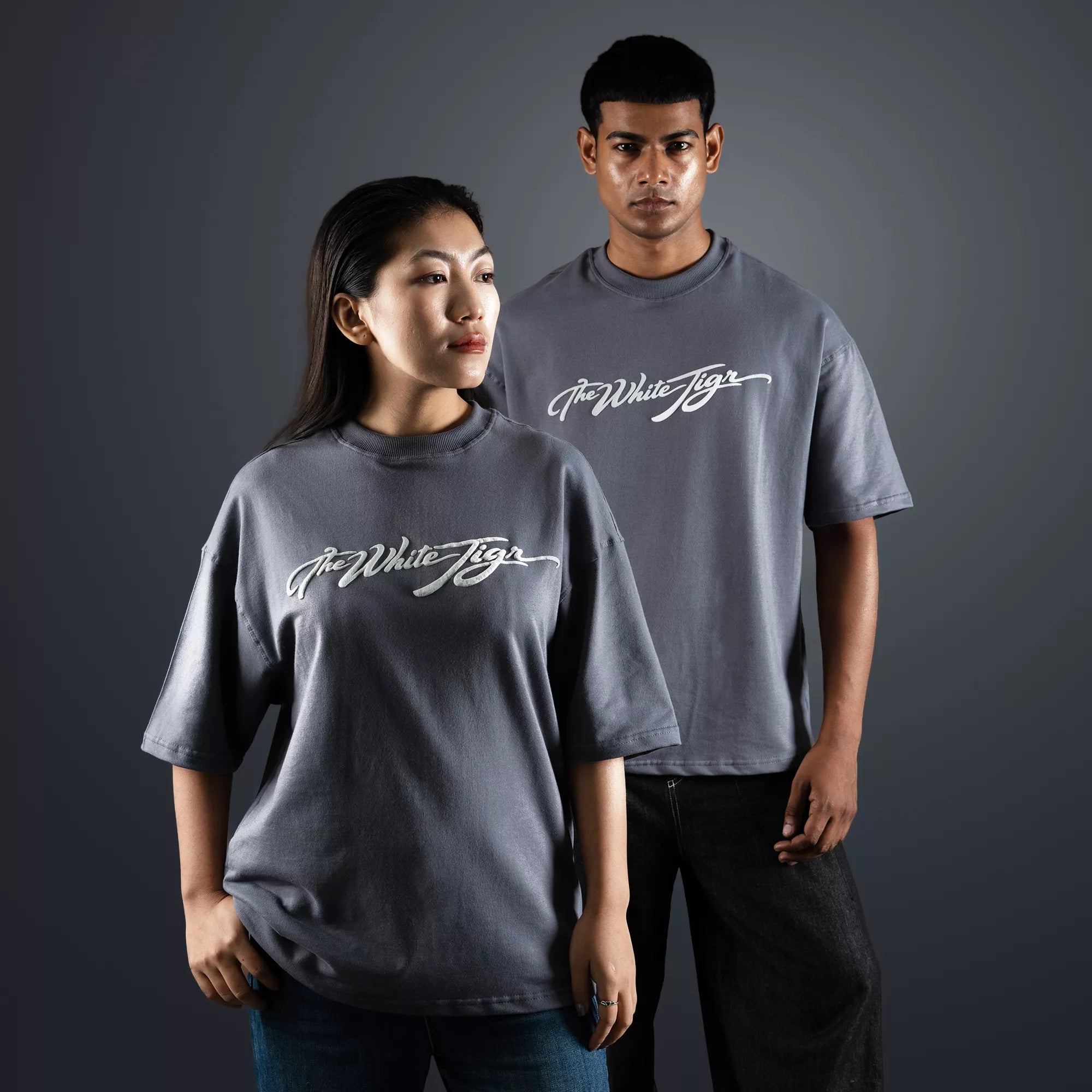 Grey Silver wings T-shirt