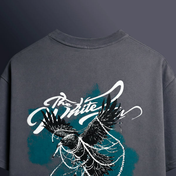 Grey Silver wings T-shirt