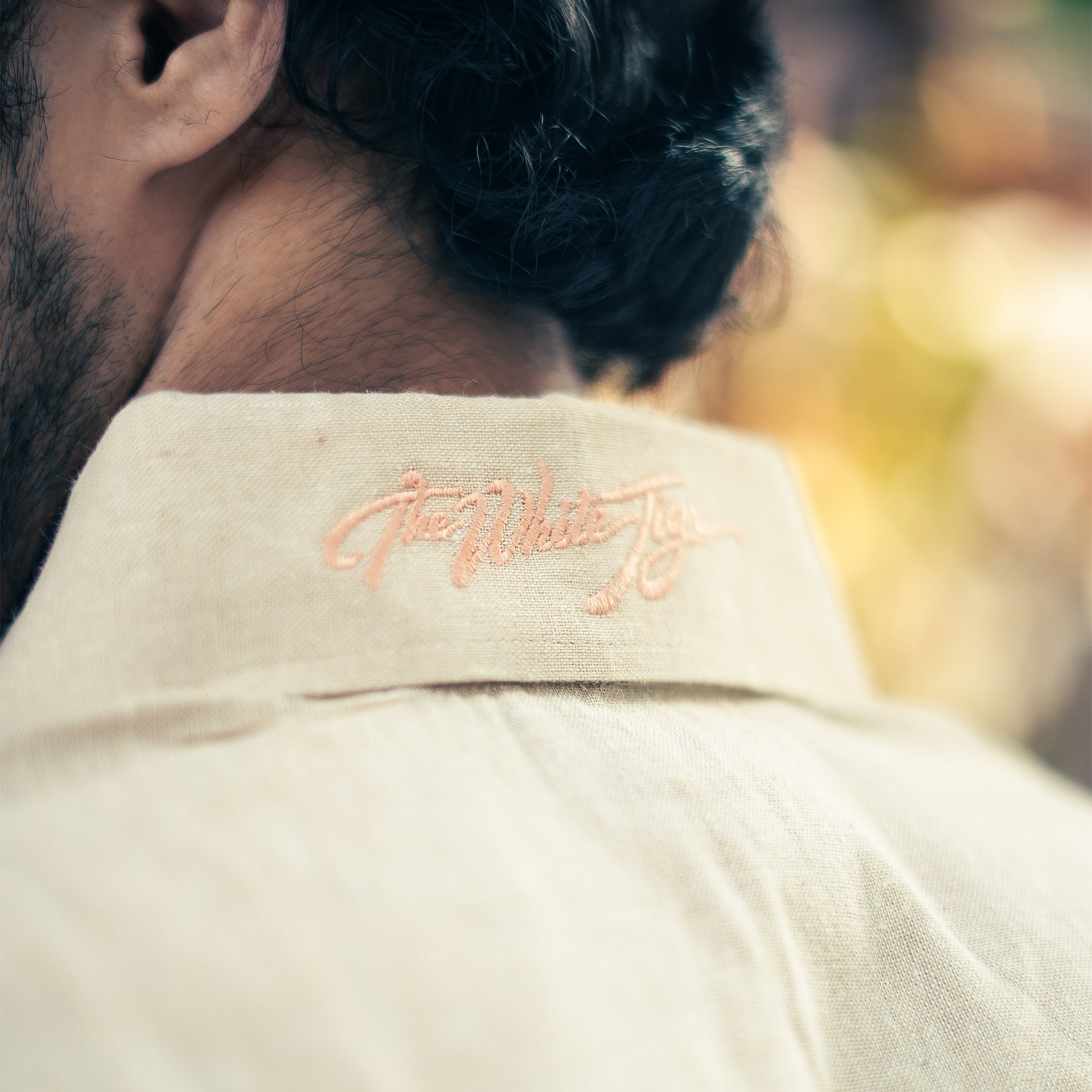 Beige Sand Blush Pure Cotton Linen Shirt