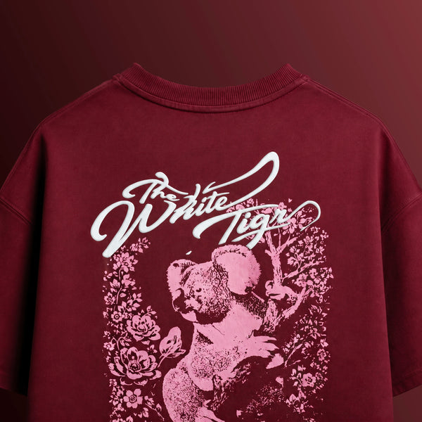 Maroon Soft Wild T-shirt