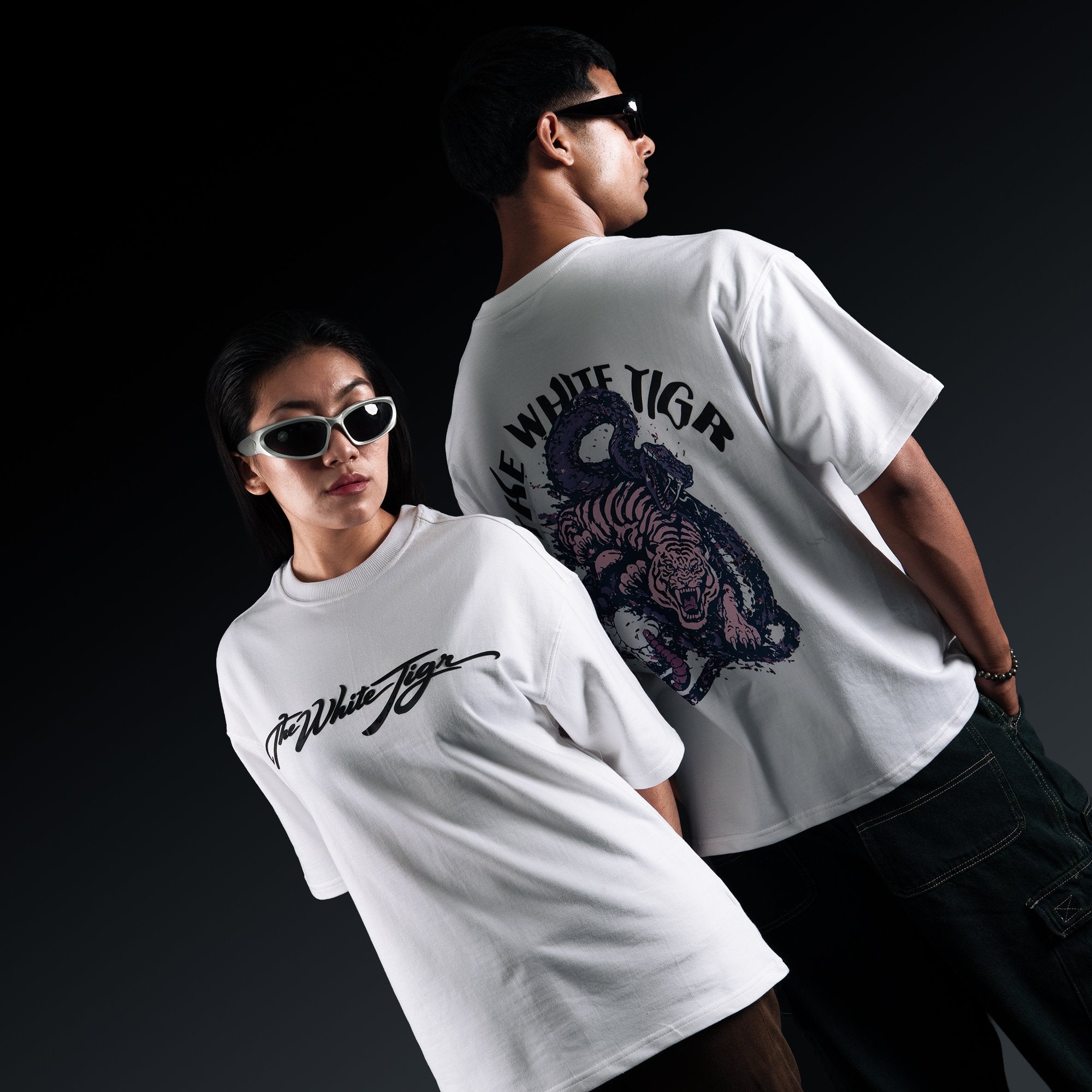 White Clash T-shirt – THEWHITETIGR