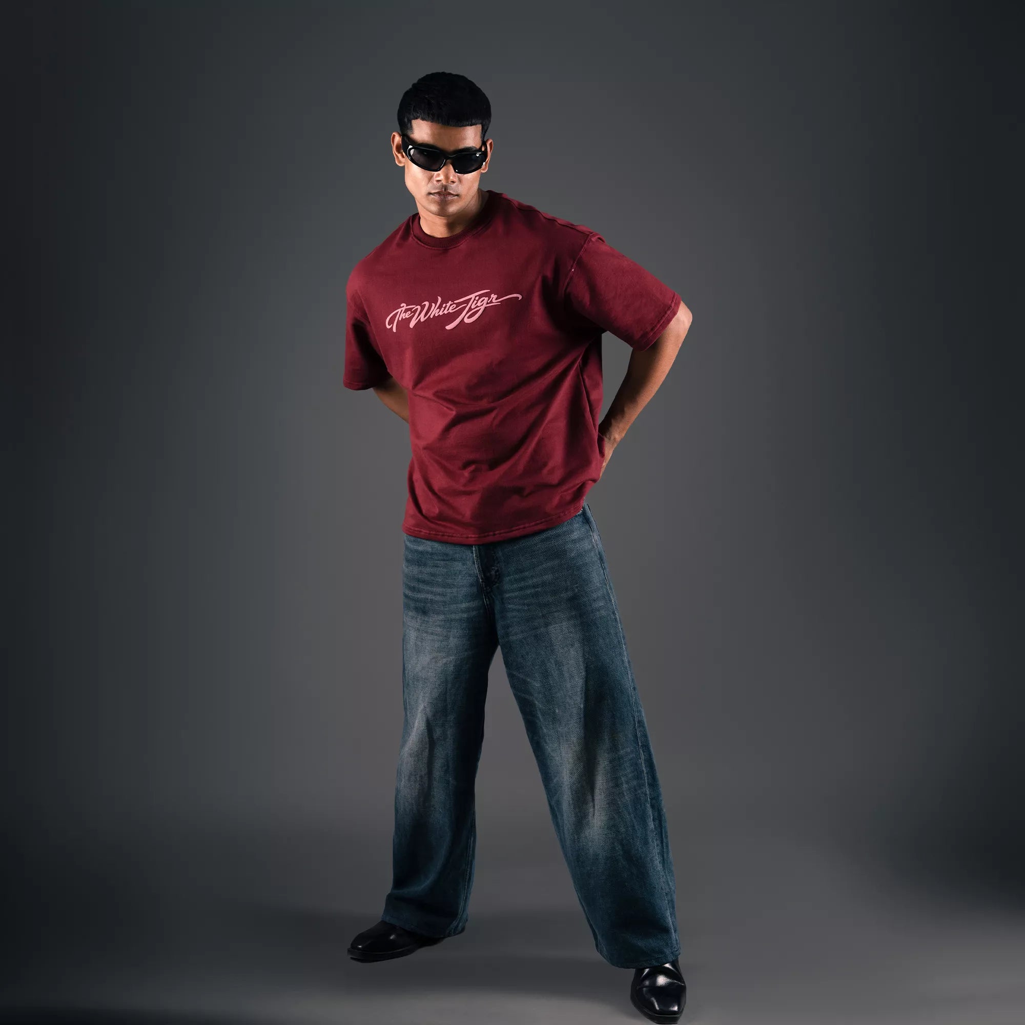 Maroon Soft Wild T-shirt