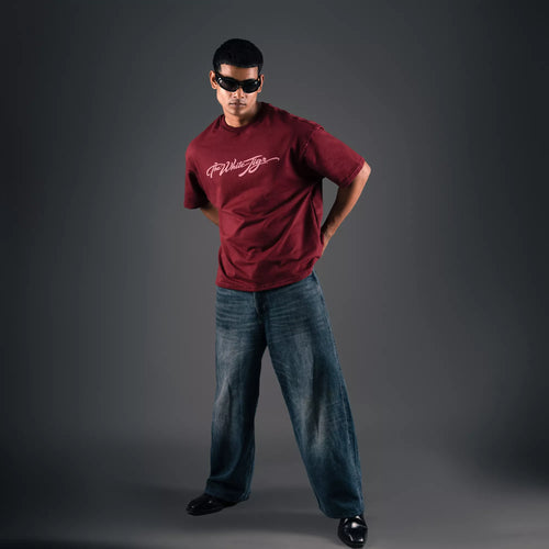 Maroon Soft Wild T-shirt